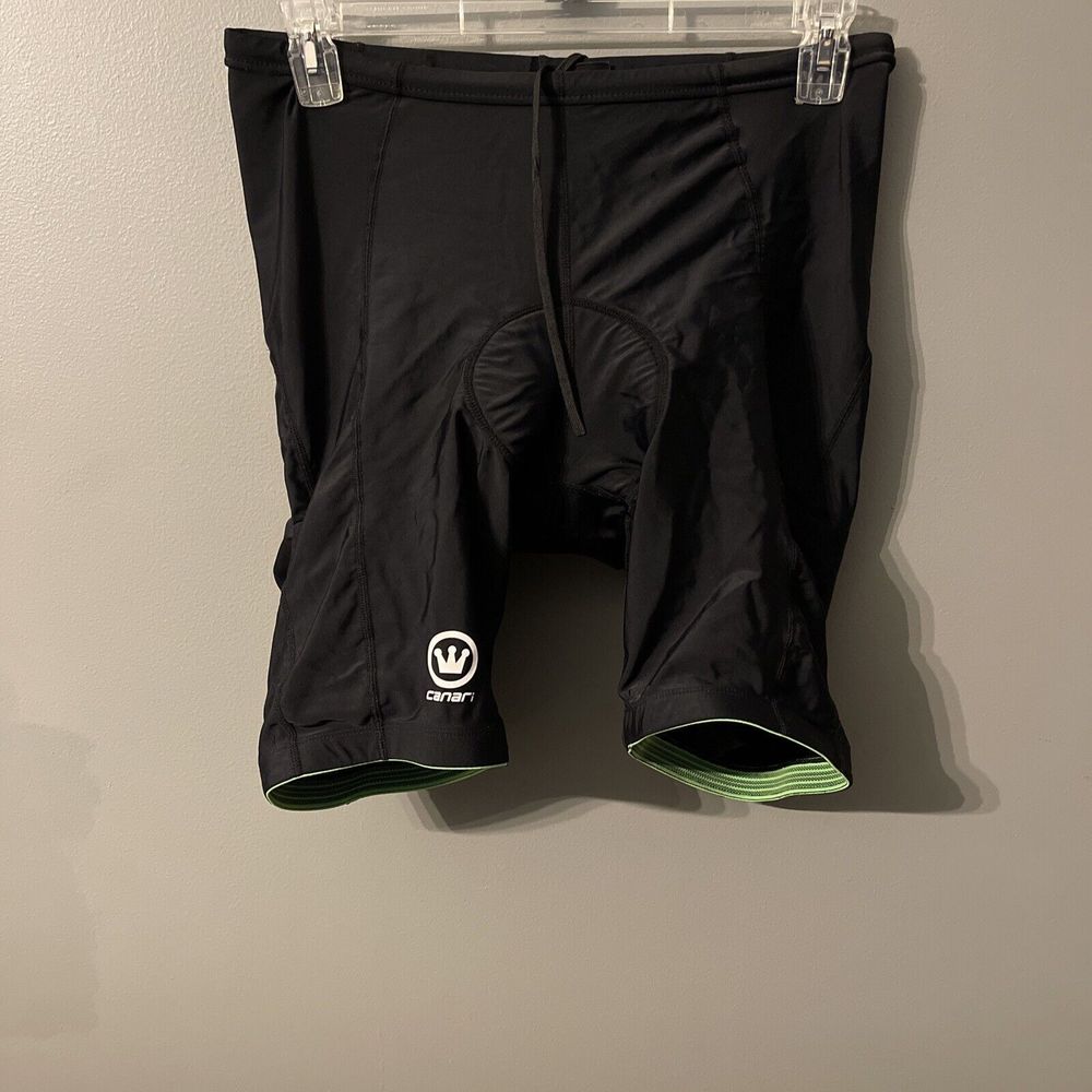 Canari Cycling Shorts Extra Large Adult Black Compression Padded GEL Mens XL